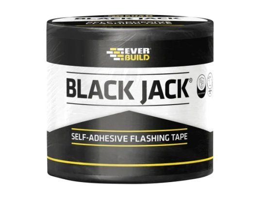 Everbuild Black Jack Flashing Tape DIY 150mm x 3m