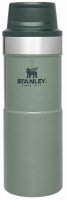 Stanley Classic Trigger-Action Travel Mug 0.35lt Hammertone Green