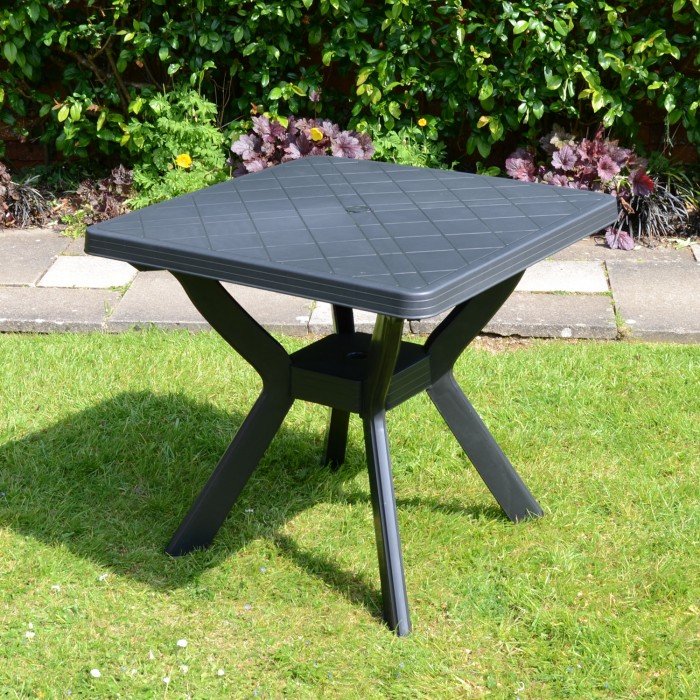 Trabella Turin Patio Table Anthracite at Barnitts Online Store