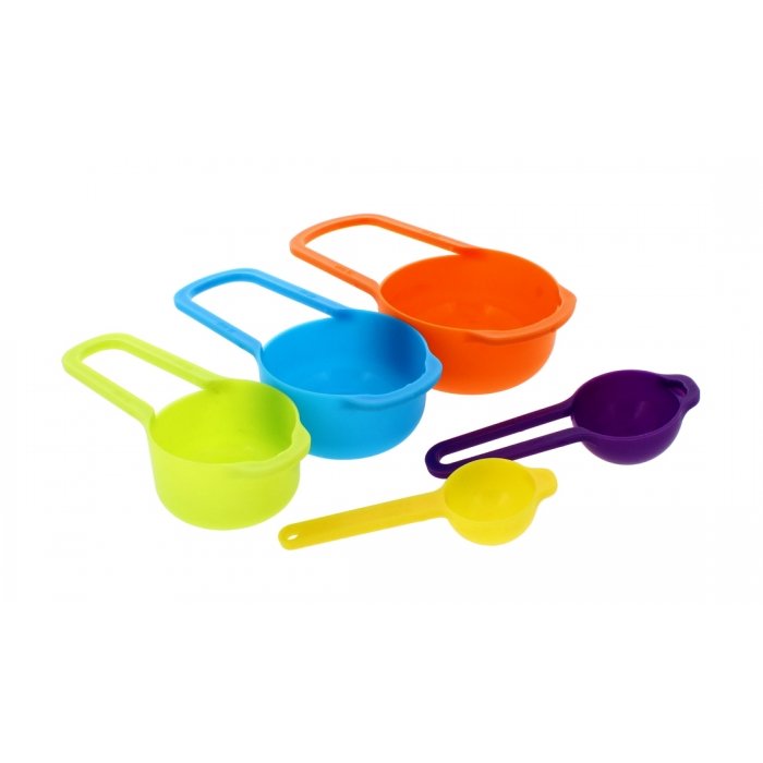 Kitchen Craft Colourworks 5 Piece Measuring Spoon Set