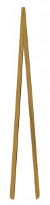 Wooden Kitchen Toast Tongs 15cm