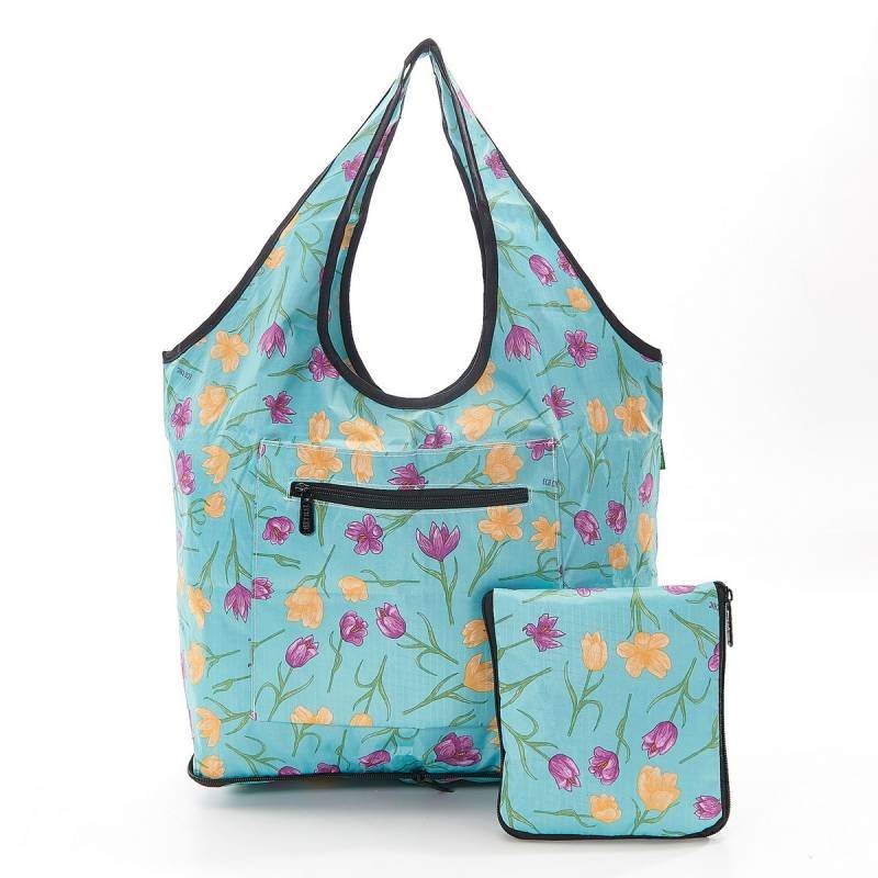 Eco Chic Blue Crocus Foldable Weekend Bag at Barnitts Online Store, UK ...