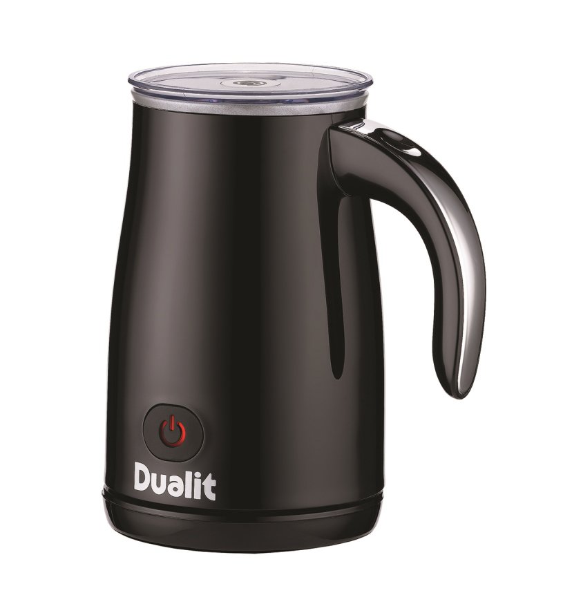 Dualit Milk Frother Black & Stainless Steel 84135 at Barnitts Online