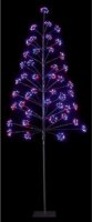 Premier Decorations 1.8M MicroBright Tree Black with 660 LED - Rainbow